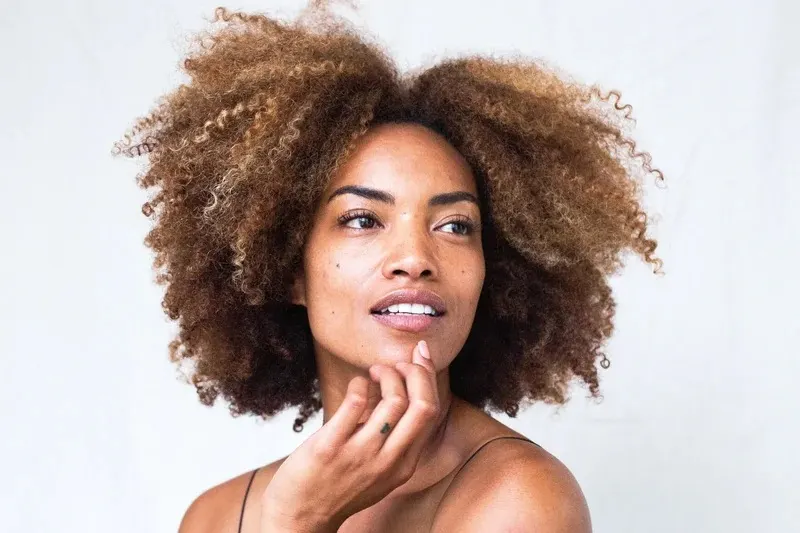 Shrinkage Rambut Keriting