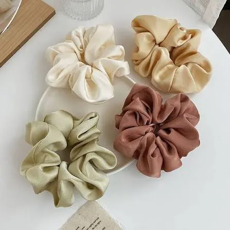 scrunchie bahan sutra